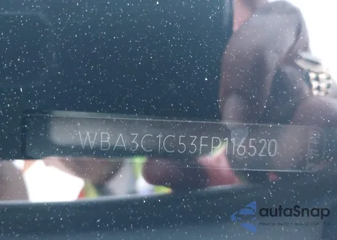 2015 BMW 328I from USA, damaged, VIN WBA3C1C53FP116520